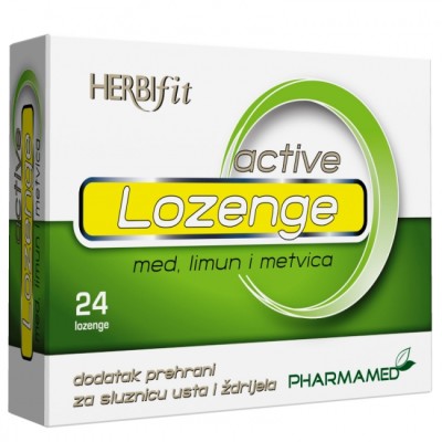 HERBIfit Lozenge active a 24