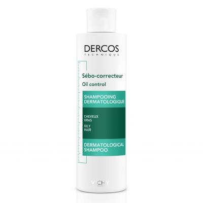 Vichy Dercos šampon za regulaciju masnoće vlasišta 200 ml