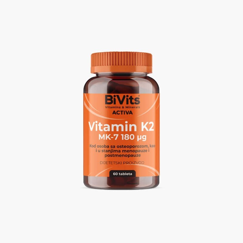 Bivits activa Vitamin K2 MK-7 180µg a 60 tableta