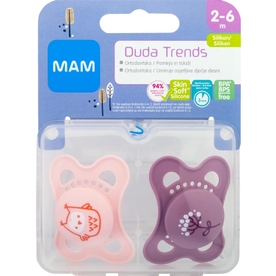 MAM duda trends silikon 2-6 mjeseci