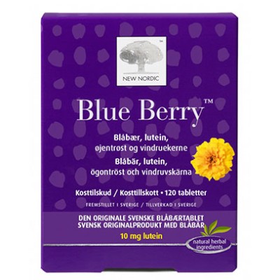 Blue Berry - Jasan vid  a 20 tableta