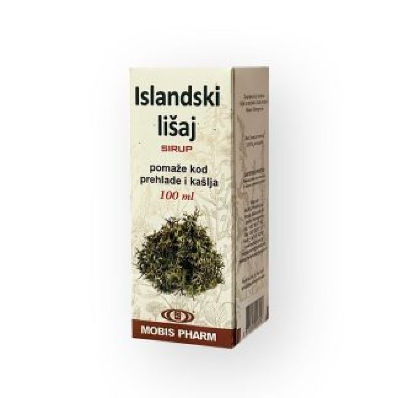 Mobis Islandski lišaj sirup a 100ml