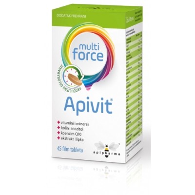 Apivit multi force senior tbl. A45