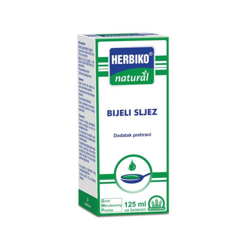 Herbiko sirup bijeli sljez 125ml