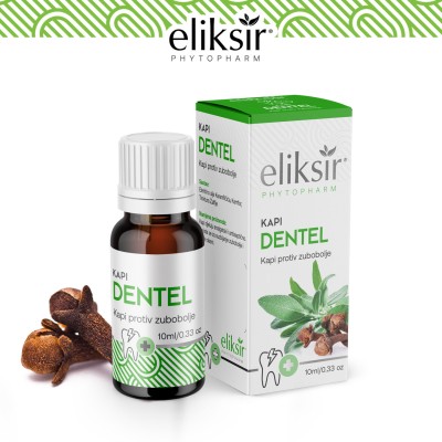Eliksir dentel kapi protiv zubobolje 10ml