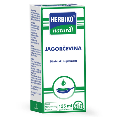 Herbiko sirup jagorčevina 125ml