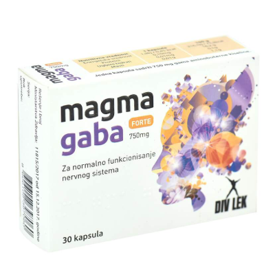 Magma gaba forte 750 mg a 30 kapsula