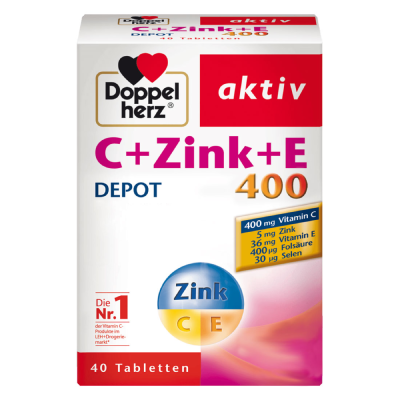 DH Vitamin C + E + Zn a 40 tableta
