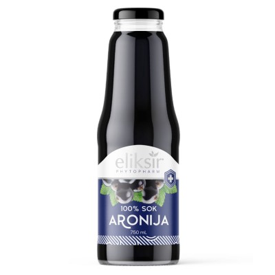 Eliksir sok od aronije 750ml