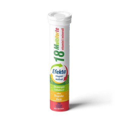 Efekta Multiforte vitamini i minerali šumeće tablete A20