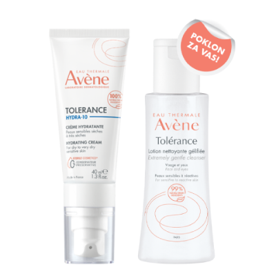 Avène Tolerance HYDRA-10 Rutina losion za čišćenje 200 ml + GRATIS tolerance losion