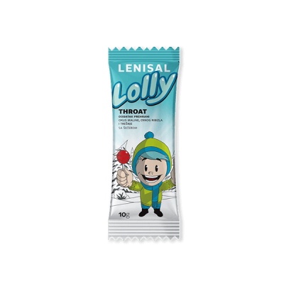 Lenisal Lolly Throat – Lizalo za grlo s ekstraktom bijelog sljeza, lista kadulje i cvijeta kamilice.