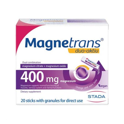 Magnetrans  400 mg duo-aktiv a 20 kesica