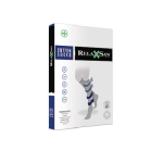 RelaxSan čarape za muškarce 18-22mmHg, crne, veličina 6-XXL