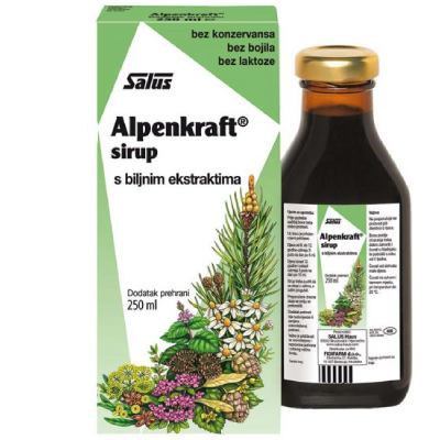 Alpenkraft sirup s biljnim ekstraktima, 250 ml