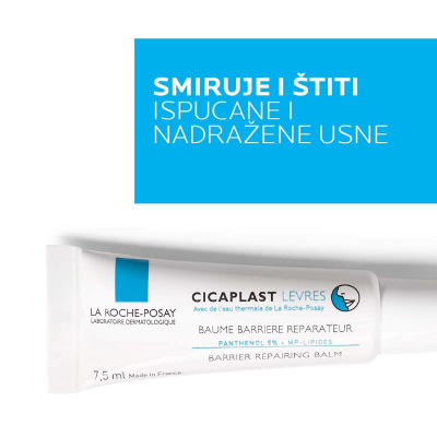 LRP Cicaplast Levres balzam za obnovu kože usana 7.5 ml