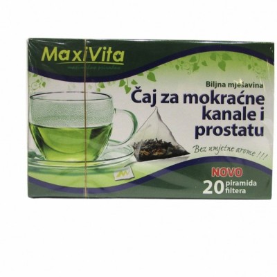 Čaj za mokraćne kanale i prostatu filter A20