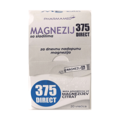 Magnezij citrat 375 DIRECT 20 vrećica