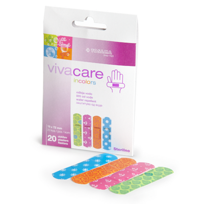 Vivacare incolors flasteri a 20