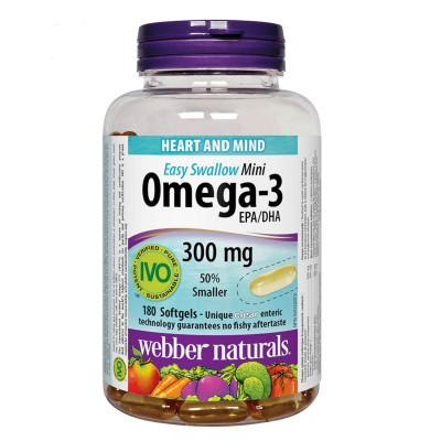 Webber omega-3 mini kapsule A180